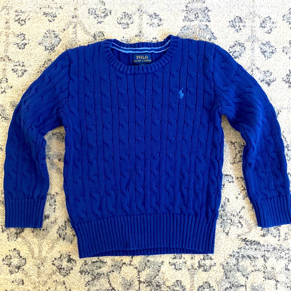 Polo Ralph Lauren Little Boys Cotton Cable knit Sweater